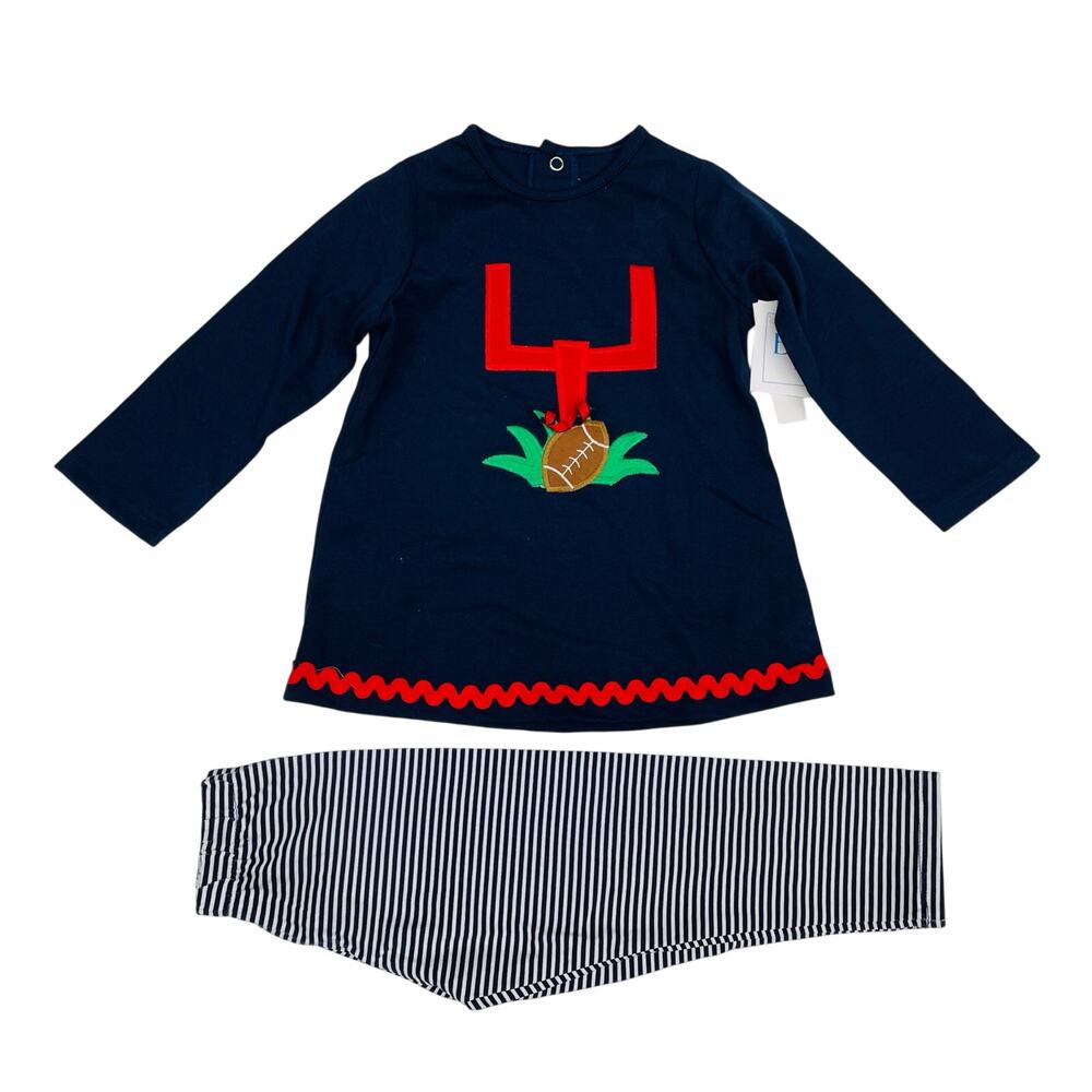 NWT Bailey Boys 18M Game Day Tunic Pant Set